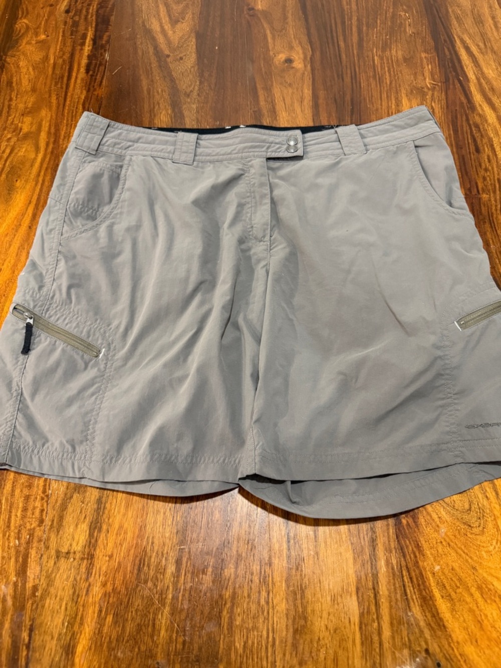 Exofficio 14 Women's Gray Travel Shorts
